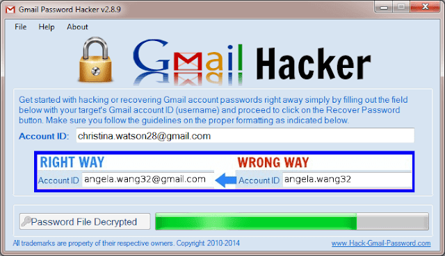 Kostenlos Gmail Hack Passwort Software Herunterladen